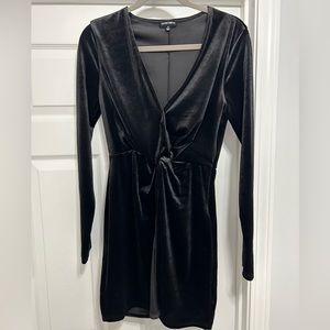 Cotton Candy LA Black Dress Longsleeve